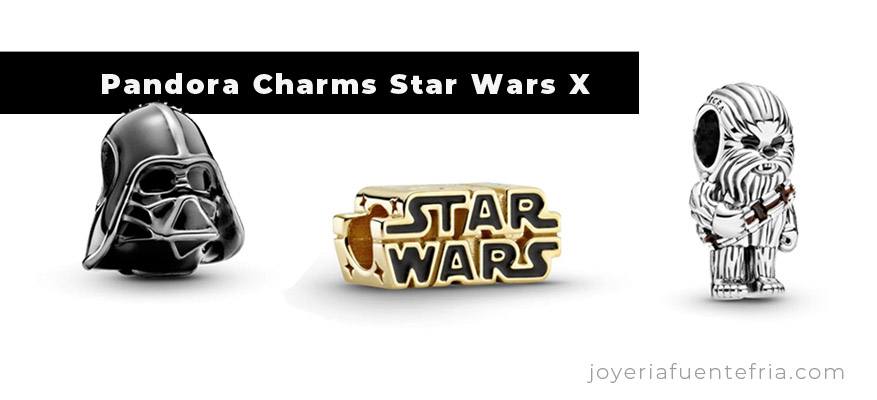 Colección de charms Star Wars X de Pandora