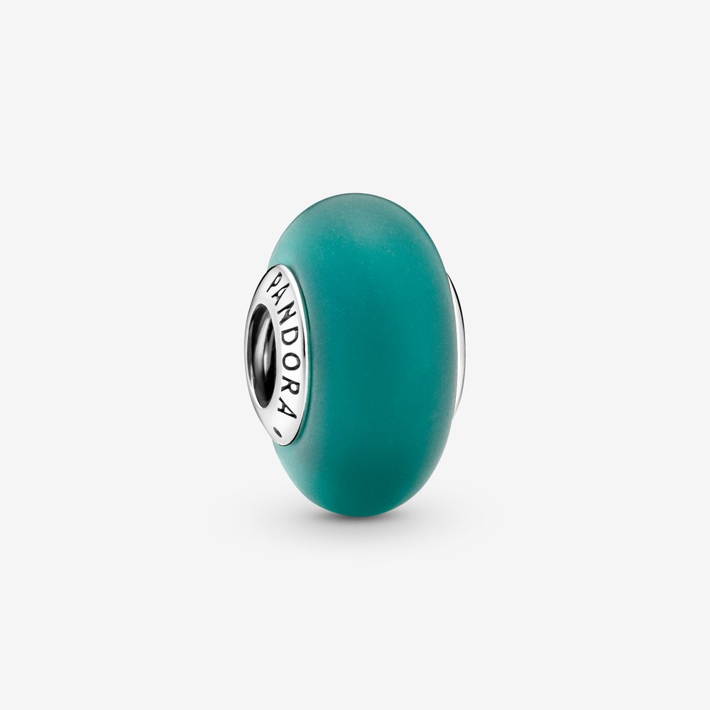 Charm de Cristal de Murano Verde Mate Pandora 799554C01 - Fuentefría
