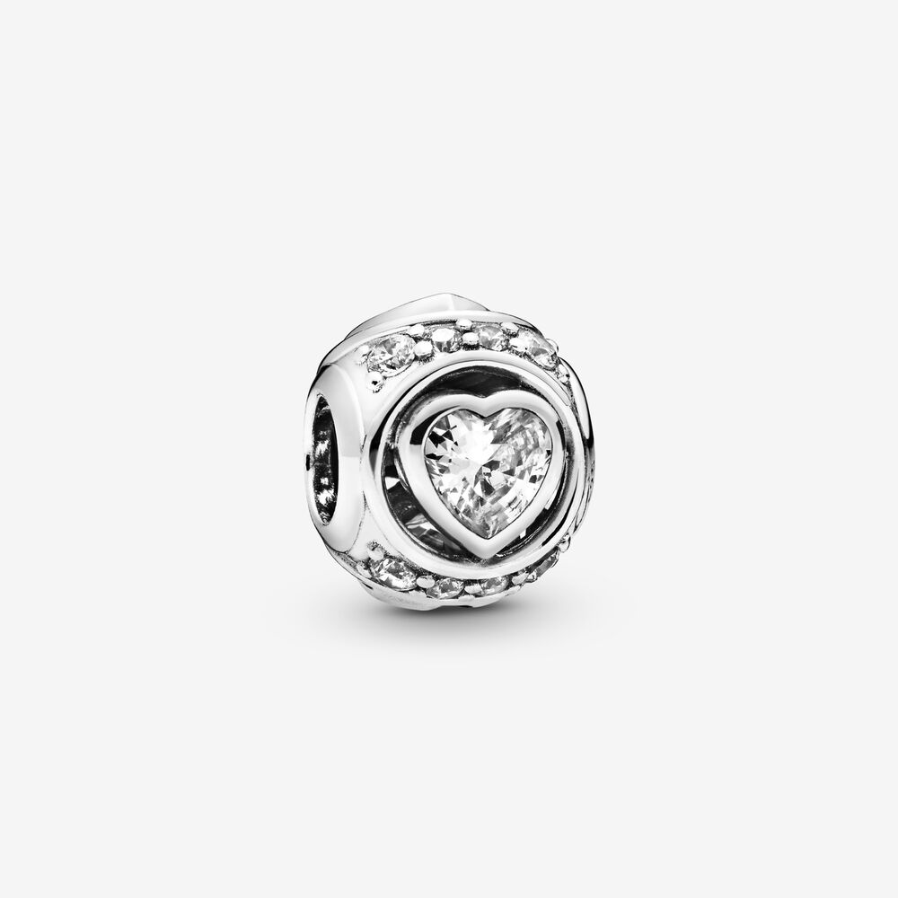 Pandora Charm plata bola circonita 798464C01 Fuentefría