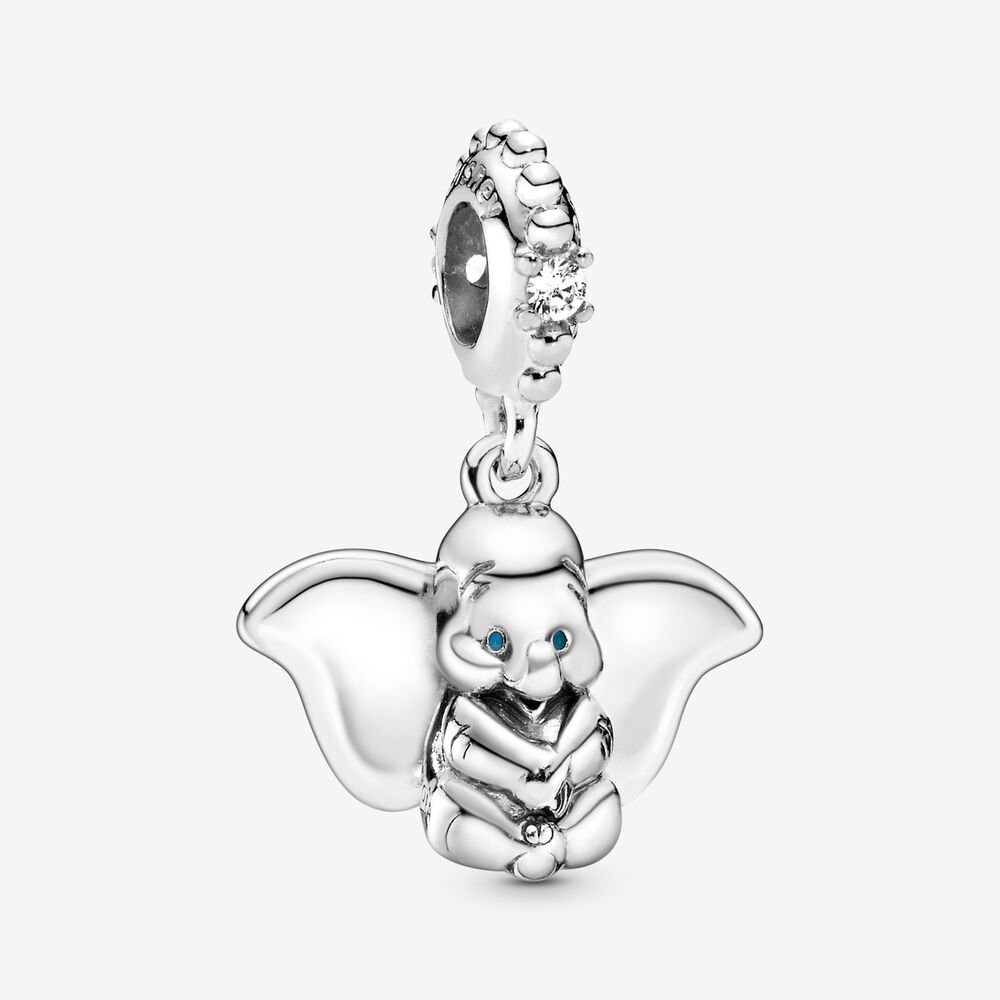 Charm plata colgante Disney Dumbo - Joyería Fuentefría