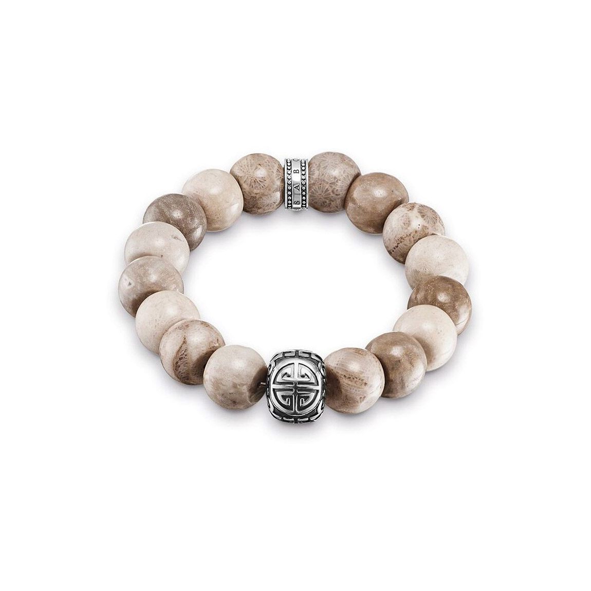 Pulsera étnica Hombre Power Bracelet marrón Oh my god! - Joyería