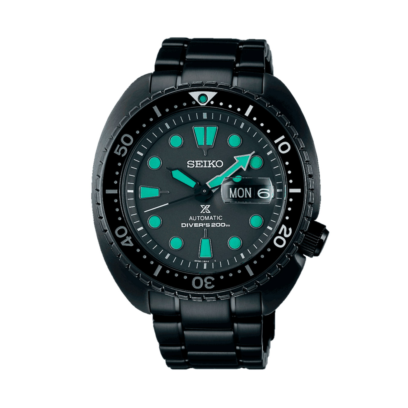 Reloj Seiko Prospex Black Series Diver Tortuga