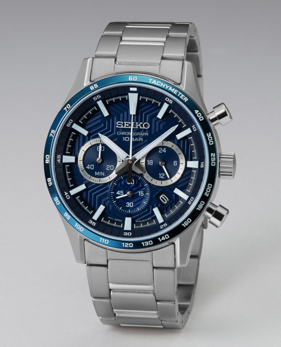 Reloj Seiko Sports Crono Cuarzo Azul