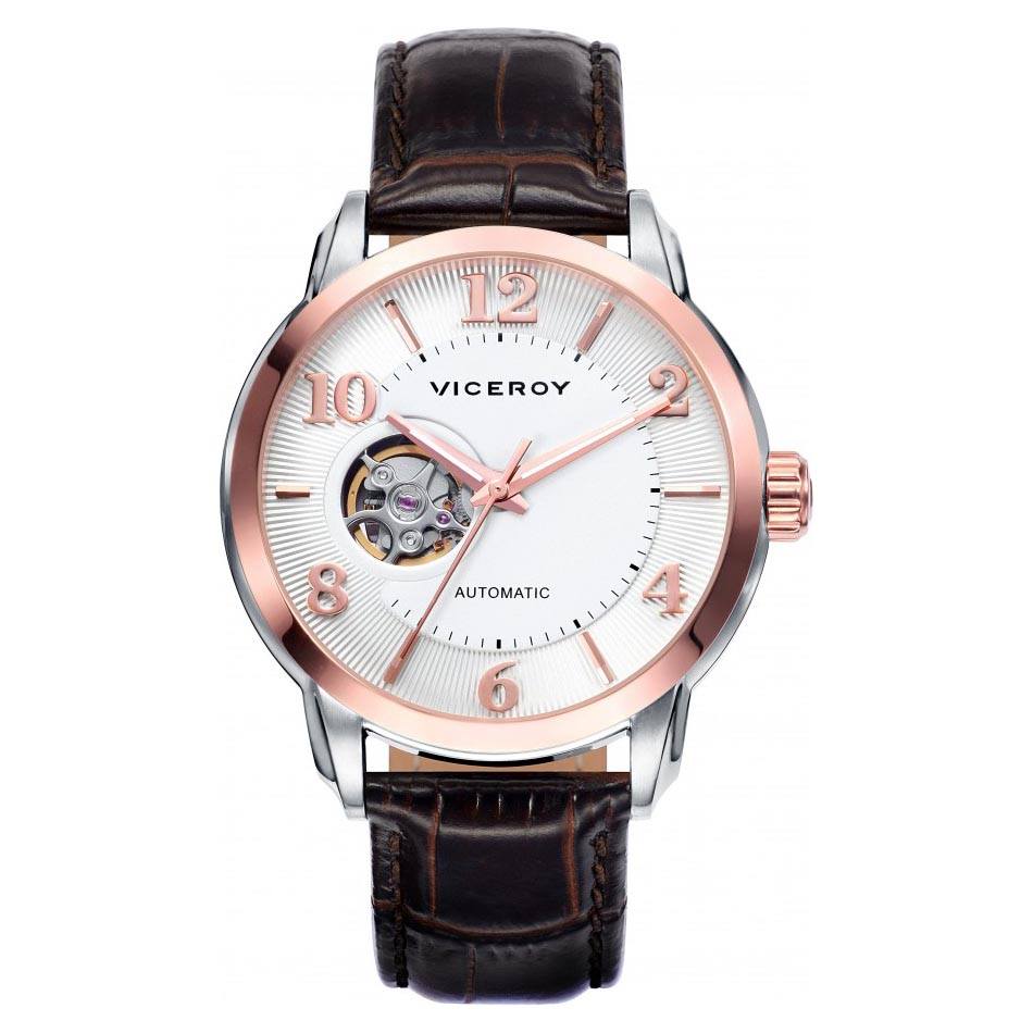 Reloj Viceroy caballero automático clásico, semiesqueleto 471037