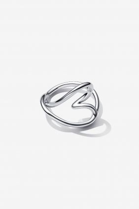Anillo Pandora Corazón Forma Orgánica 263807C00