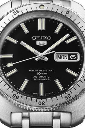 Seiko 5 Sports Reedición 1960 Ed Lim negro