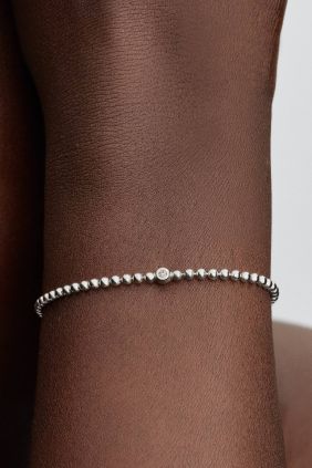 Pandora Pulsera Cuentas y Gemas Brillantes