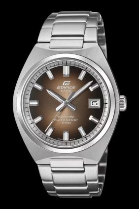 CASIO EDIFICE VINTAGE Analógico de 3 manecillas MARRON