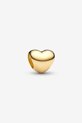 Charm Mini Corazón Recubrimiento en oro de 14k