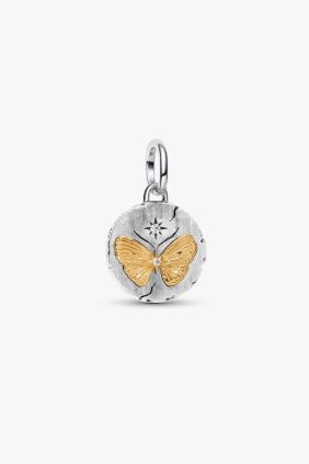 Pandora Talisman Charm Medallón Mariposa