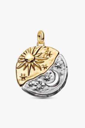 Pandora Talisman Charm Medallón XL Sol y Luna
