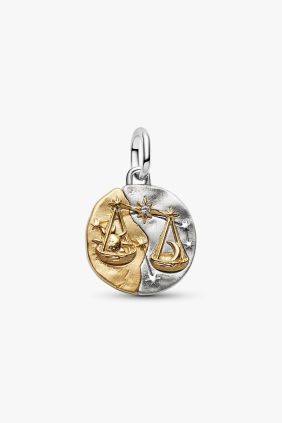 Pandora Talisman Charm Medallón Zodiaco Libra