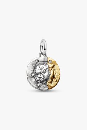 Pandora Talisman Charm Medallon Zodiaco Geminis