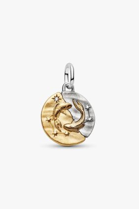 Pandora Talisman Charm Medallon Zodiaco Piscis