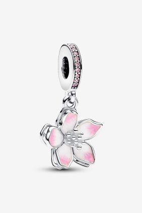 Pandora Charm Colgante Flor de Cerezo Plata de primera ley