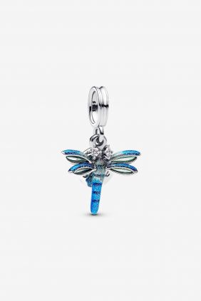Charm Colgante Pandora Doble Libélula 793745C01