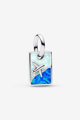 Pandora Charm Colgante Viaje Plata de primera ley
