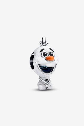 Charm Olaf de Frozen de Disney Plata de primera ley