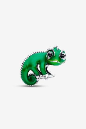 Charm Pascal de Enredados de Disney que Cambia de Color Plata de primera ley