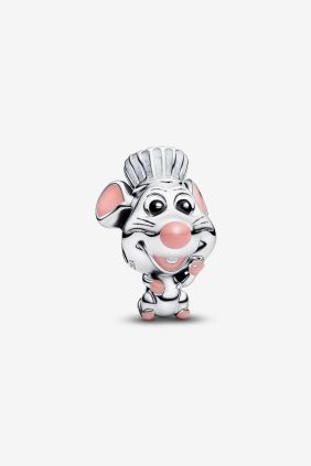 Charm Remy de Ratatouille de Disney Pixar Plata de primera ley