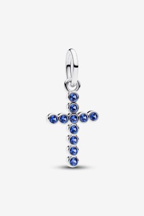 Charm Colgante Cruz Plata de primera ley