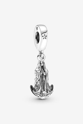 Pandora Charm Colgante Virgen de Guadalupe Plata de primera ley