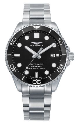 Sandoz Sport submariner 200m AUTOMATICO bisel ceramico