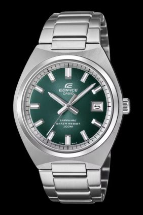 CASIO EDIFICE VINTAGE Analógico de 3 manecillas VERDE