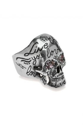 Comprar online Anillo Calavera Unisex PLATADEPALO Andre CAR10A