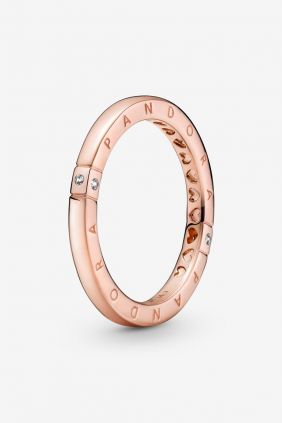 Comprar Anillo Logotipo y Corazones Pandora 189482C01