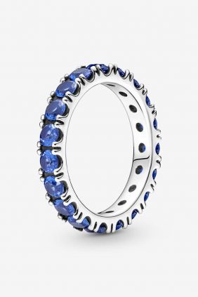 Comprar online Anillo Pandora Eternity Brillante Azul 190050C02