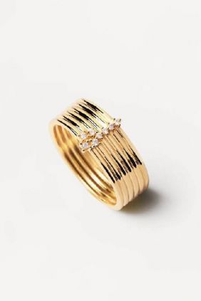 comprar online Anillo Super Nova gold cz PDPAOLA AN01-614