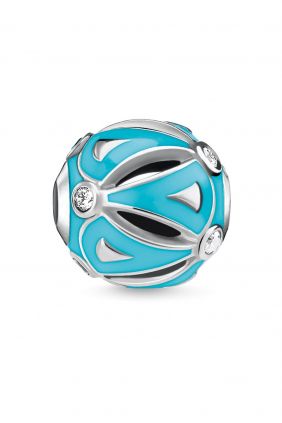 Bead étnica turquesa Thomas Sabo Karma beads