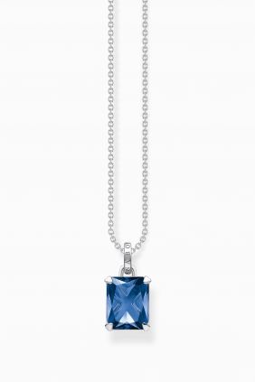 Comprar online Cadena Thomas Sabo con piedra azul plata KE1964-699-1