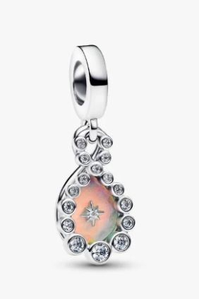 Pandora Charm Colgante Doble Infinito Opalescente
