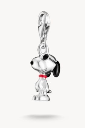 Thomas Sabo Peanuts™ Charm Snoopy con gafas de sol – Original