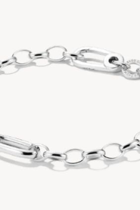 Thomas Sabo Pulsera Charm con un Connect Link plata