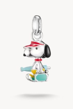 Thomas Sabo Peanuts™ Charm Snoopy con maleta – Connect