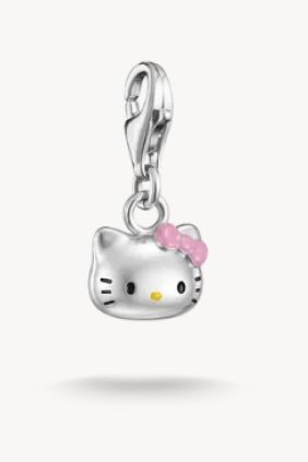 Thomas Sabo Hello Kitty Charm lazo rosa – Original