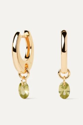 Pendientes PdPaola Aros Lily Verde