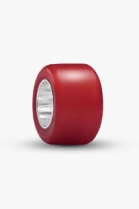 Pandora Charm Mini Cristal de Murano Rojo