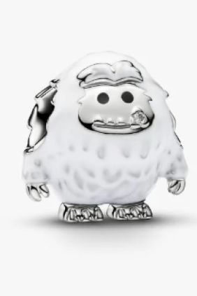 Pandora Charm Yeti de las Nieves Aleación única de metales con un recubrimiento en platino