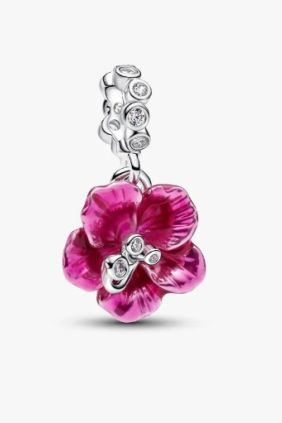 Pandora Charm Colgante Flor de Hibisco