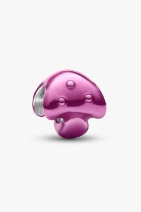Pandora  Charm Mini Seta Rosa Plata de primera ley