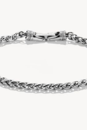 Thomas Sabo Pulsera trenzada Acero inoxidable 316L