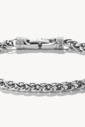 Thomas Sabo Pulsera trenzada Acero inoxidable 316L