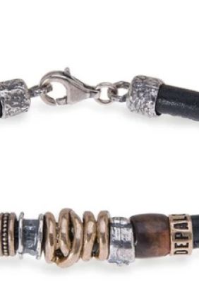 Pulsera PlatadePalo Hombre Elof