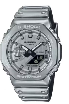 Casio FINE METALLIC SERIES G-STEEL GM-2100 Series GM-2100YM-8A
