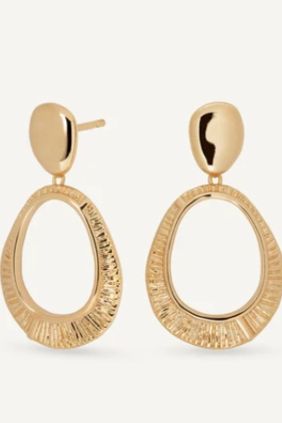 Pendientes largos ováles Horizonte Vidal & Vidal