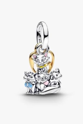 Pandora Charm Colgante Duquesa y Gatitos de Los Aristogatos de Disney